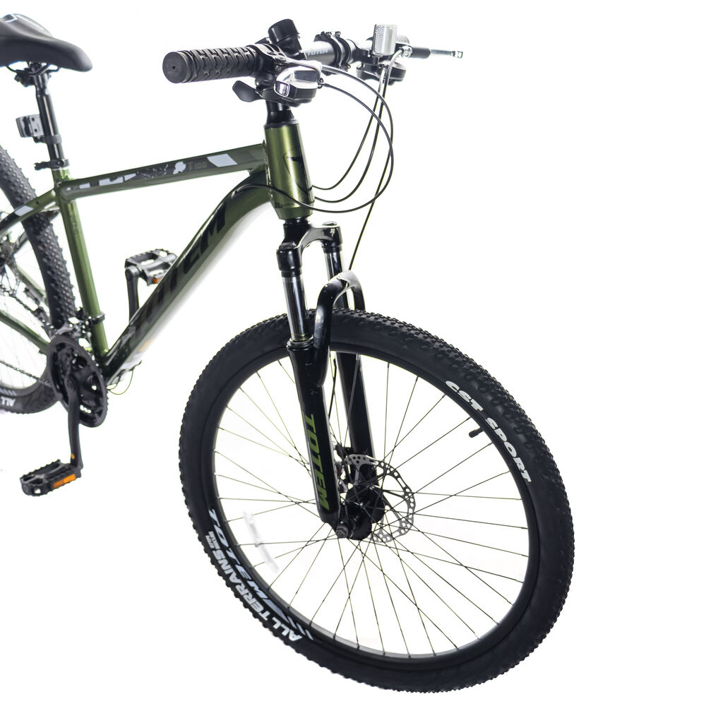 Bicicleta Totem Mtb Aro 26 Modelo T100 Color Verde image number 3.0