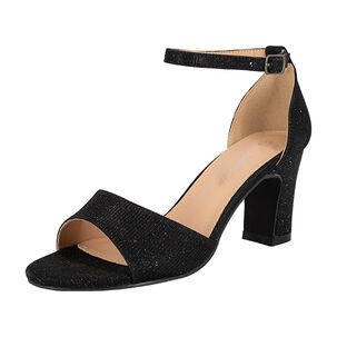 Sandalia De Vestir Soret Negro Alquimia