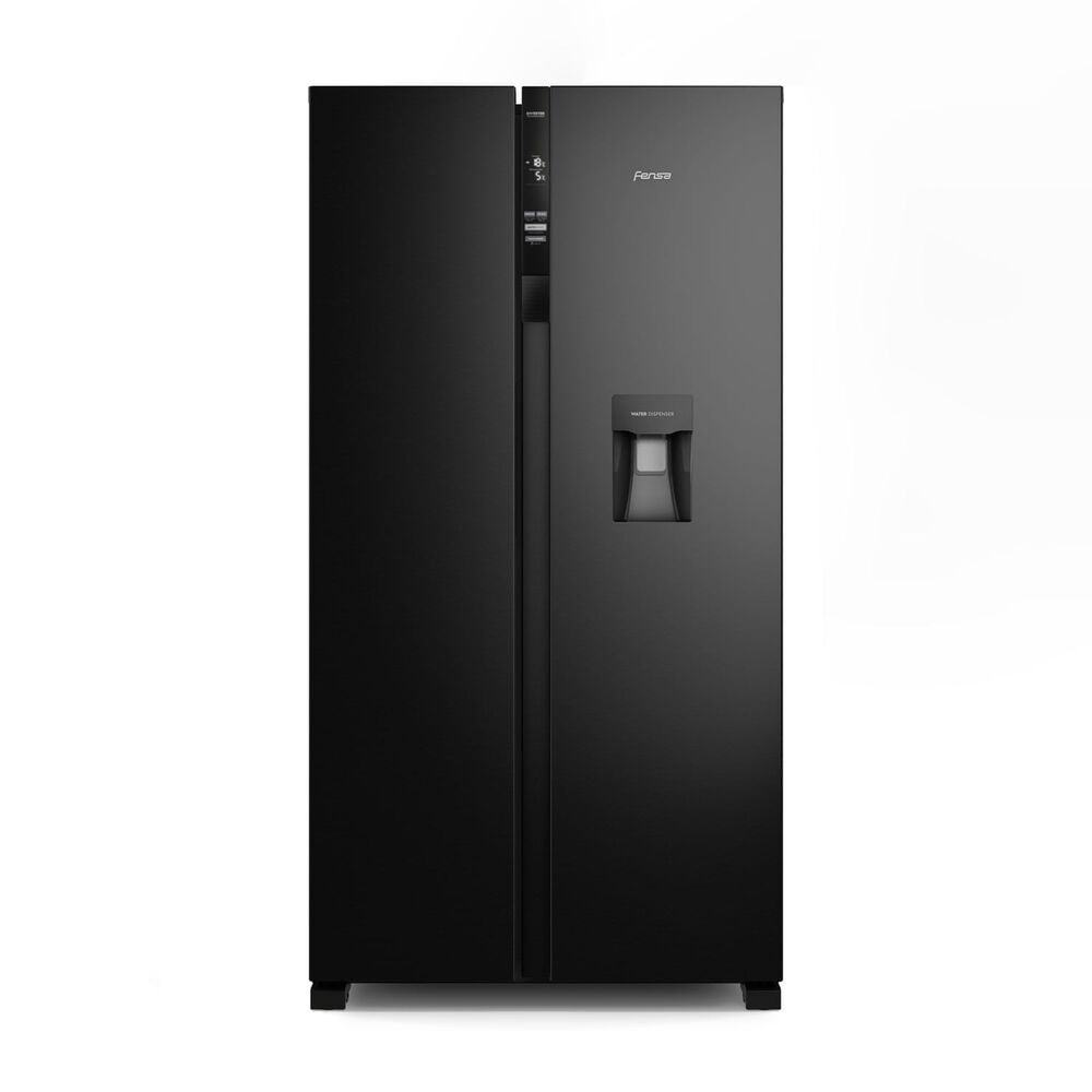Refrigerador Fensa 436l No Frost Side By Side Sfx440b Negro image number 0.0
