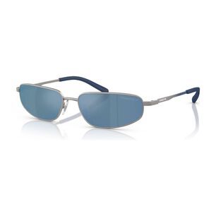 Lentes De Sol Narro Plateado Polarizados Arnette