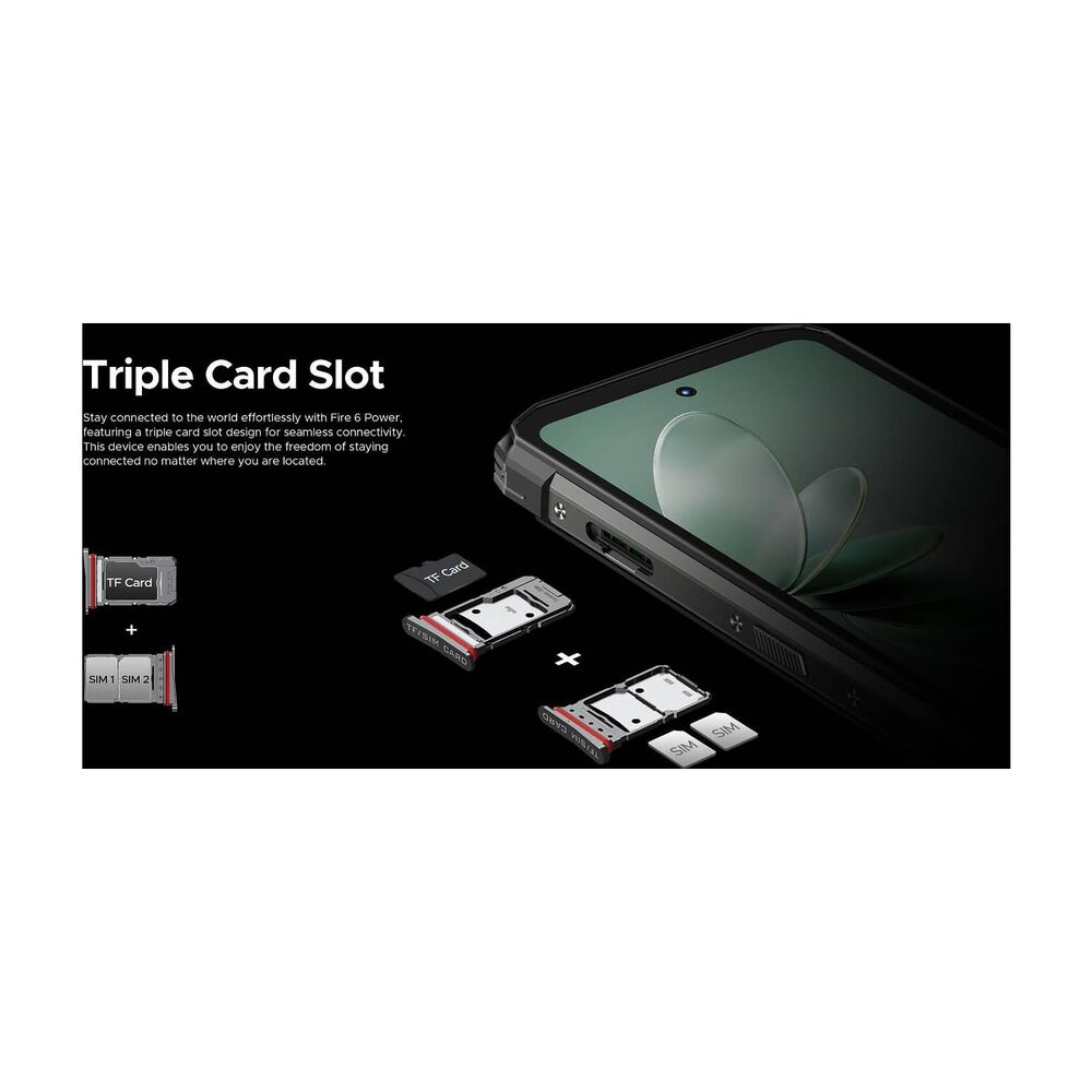 Doogee Fire 6 Power: Celular Rugged Android 14, 50mp, 15.50mah image number 7.0