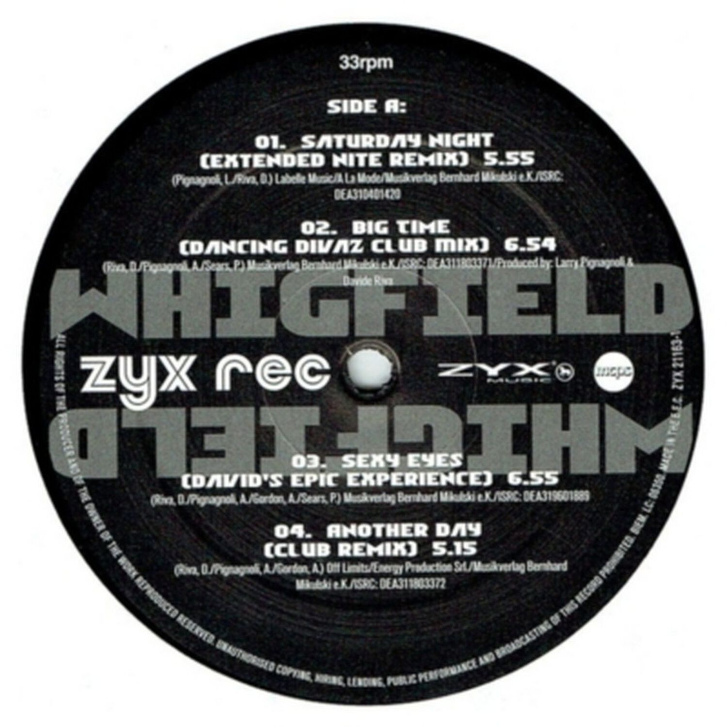 Whigfield - Greatest Hits Remixes | Vinilo image number 2.0