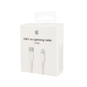 Cable Lightning A Usb-c Apple De 1 Metro Blanco