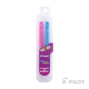 Pack 2 lápices frixion addixion rosado + turquesa