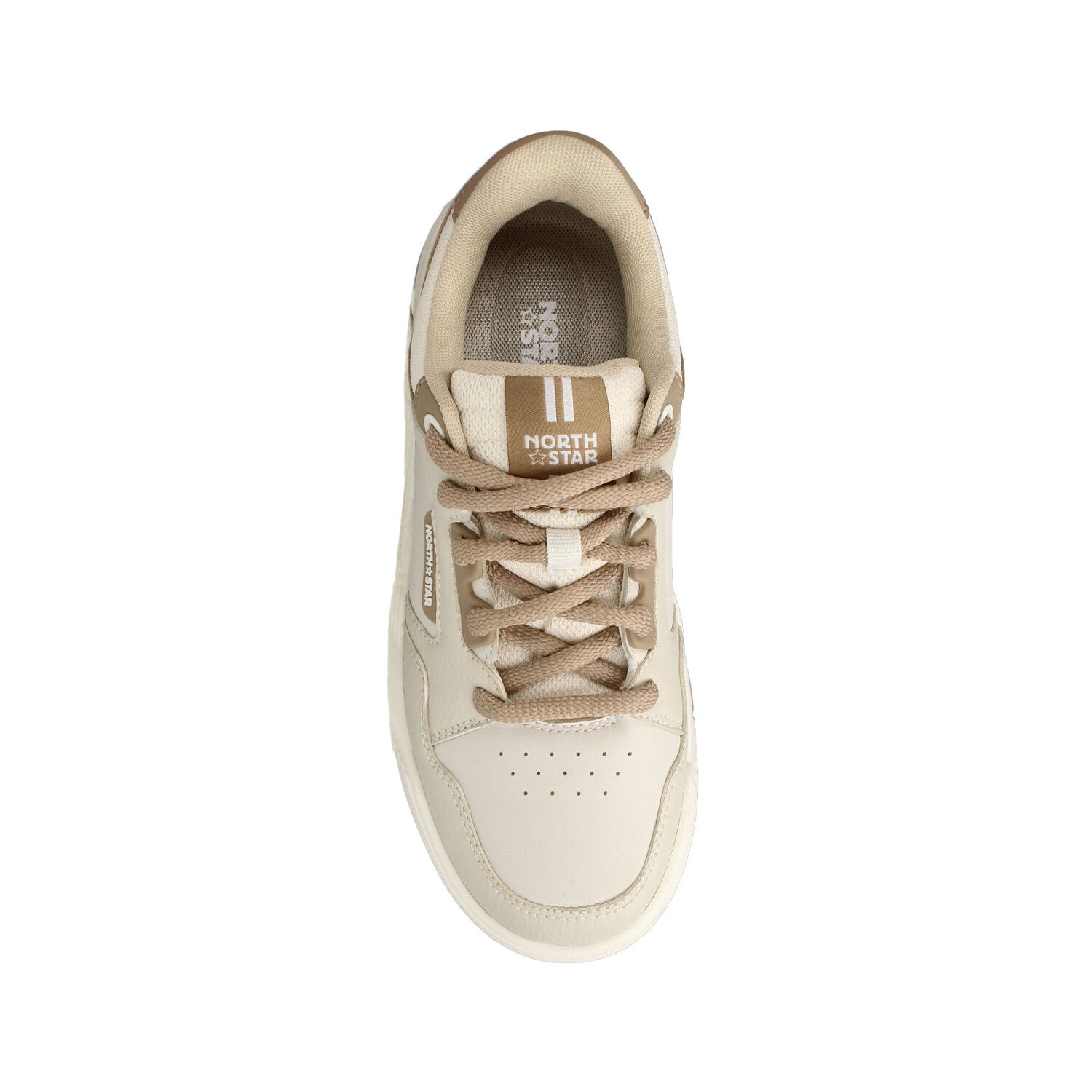 Zapatilla Mujer North Star Skater Chunk Beige image number 3.0