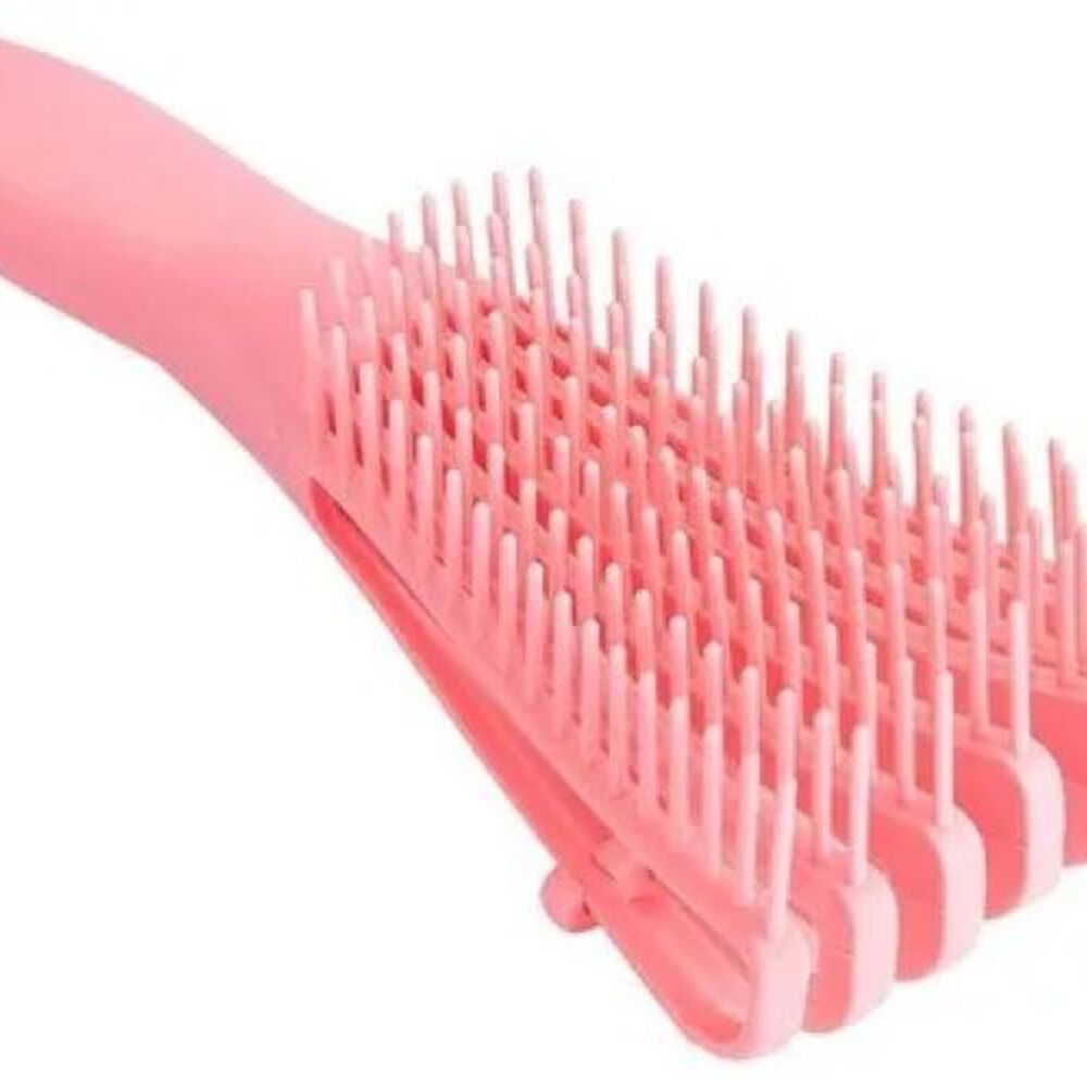 Cepillo Flexible Desenredante Y Definidor De Rizos Rosa image number 3.0