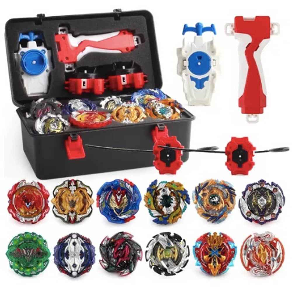 Juego De 12 Piezas Beyblade Burst Juego Juguetes De Batalla image number 0.0