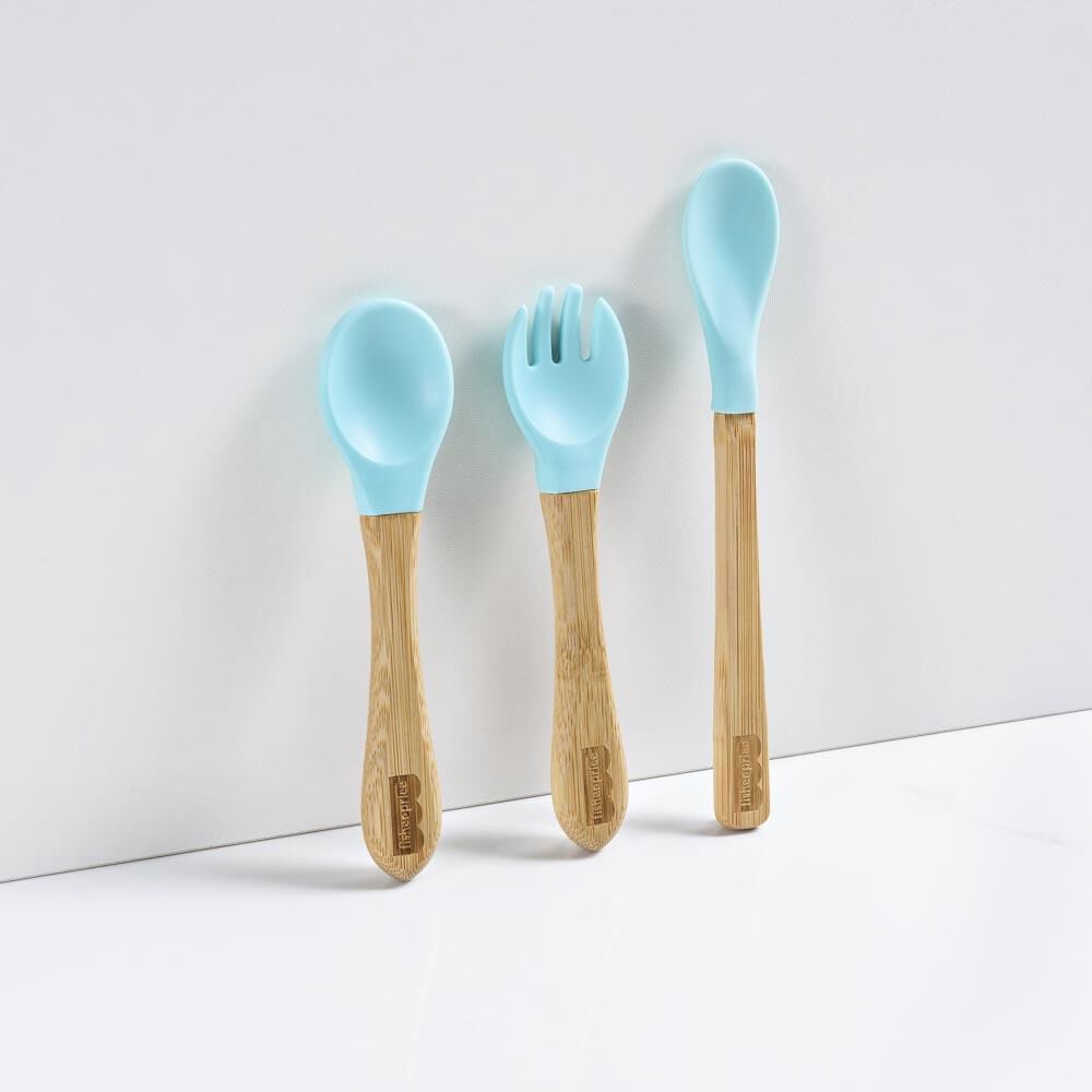 Tenedor De Entrenamiento Fisher Price Bam N Boo Az Bb1184 image number 4.0