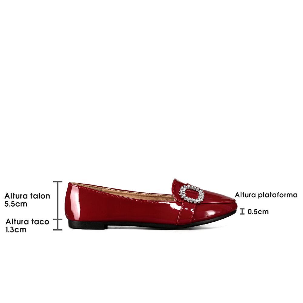 Mocasin Casual Mujer Charol Vintage Comodo Weide You507 image number 5.0