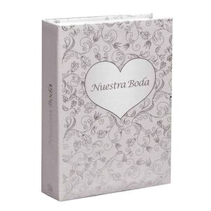 Album Estampado Nuestra Boda Mod2 Para Ensobrar 13x18 Cm / 100f Vgo