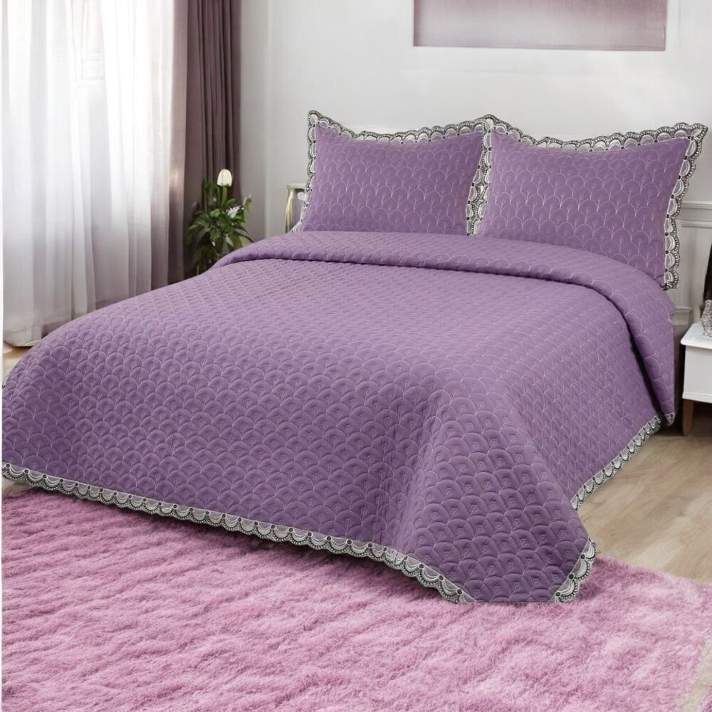 Cubrecama Tipo Quilt Bordado 2 Plazas-05 image number 0.0