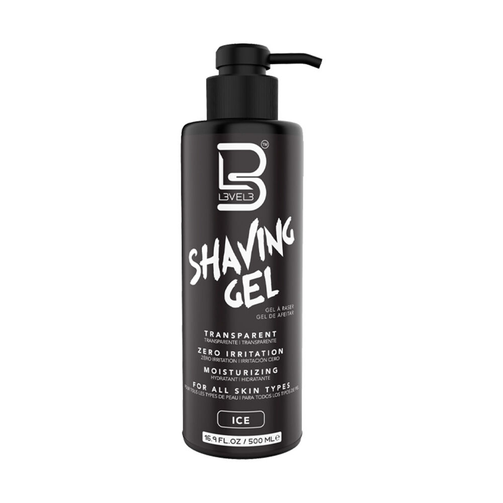 Level3 - Gel Para Afeitar Transparente Ice 500 Ml image number 0.0