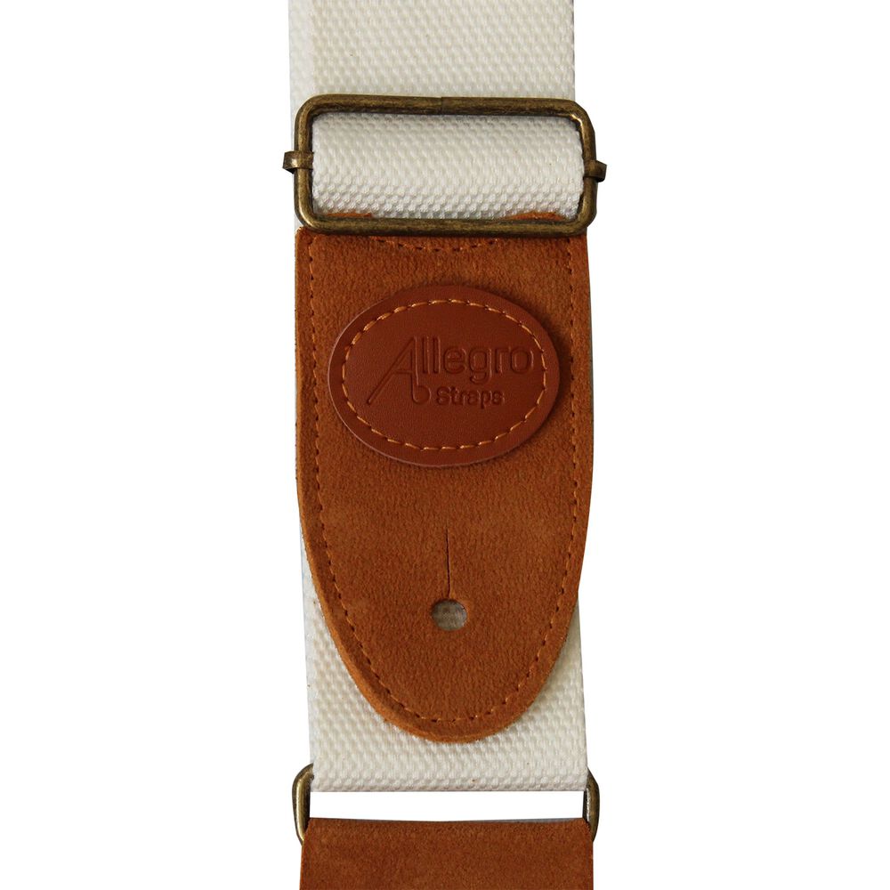 Correa Para Guitarra O Bajo Allegro White All-co-wh image number 0.0