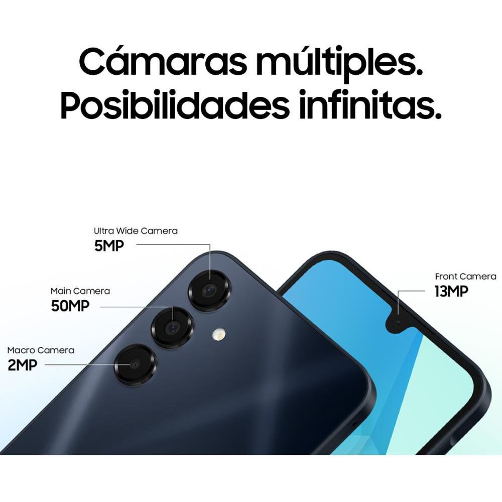 Smartphone Samsung Galaxy A16 / 5G / 128 GB / Blue Black / Liberado image number 4.0