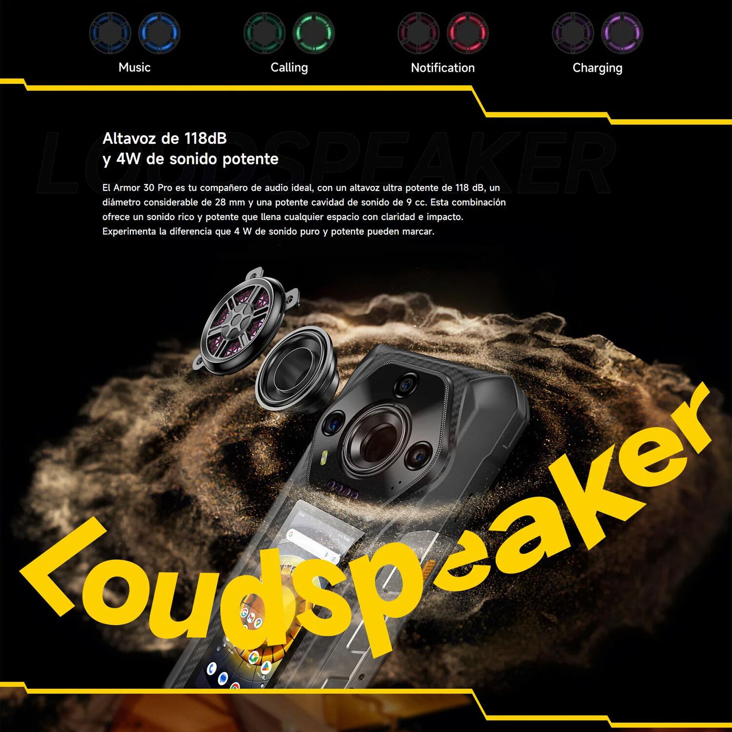 Ulefone Armor 30 Pro - Smartphone 5g Resistente Con Doble Pantalla image number 8.0