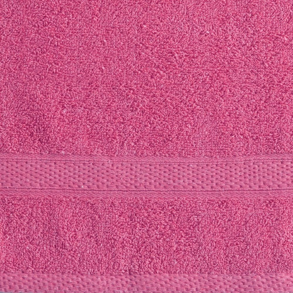 Set 2 Toallas Colorix 380 Grs Caja / Fucsia Plumetti image number 2.0