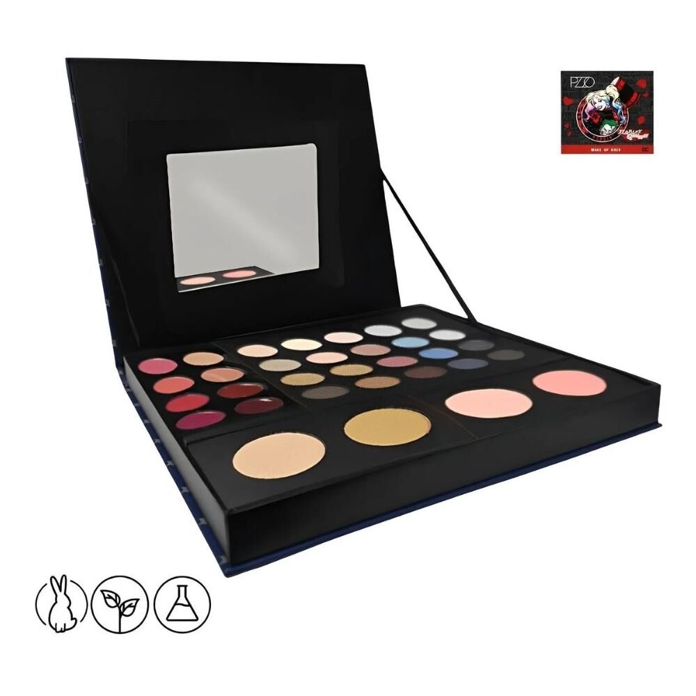 Kit De Maquillaje Make Up Book Harley Quinn Petrizzio image number 0.0