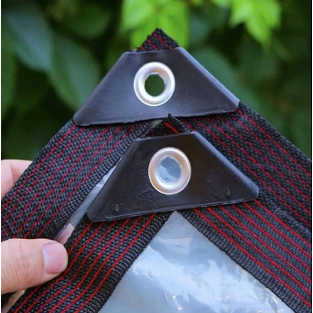 Cobertor Impermeable Transparente 3 X 5 Con Ojetillos image number 3.0