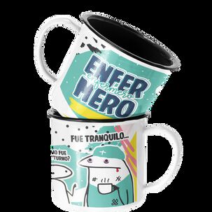 Taza Enlozada Lechera Enfermero Regalo Enfermero Profesion Taza Enlozada Lechera Enfermero Regalo Enfermero Profesion