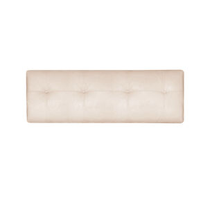 Respaldo Best Tela Pu Beige 2 Plazas