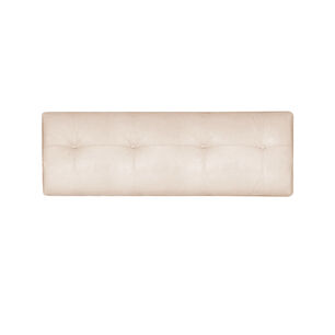 Respaldo Best Tela Pu Beige 2 Plazas