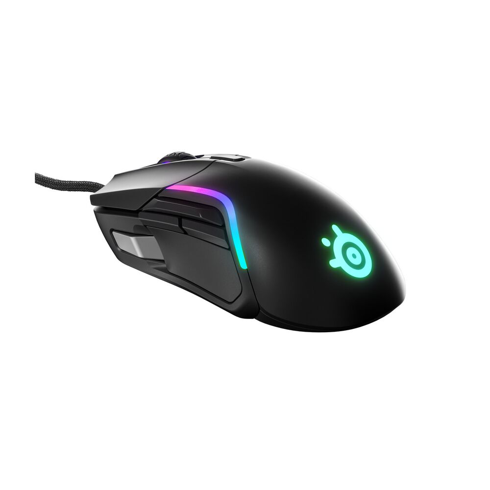 Mouse Gamer Steelseries Rival 5 18000 Cpi 9 Botones Negro image number 1.0