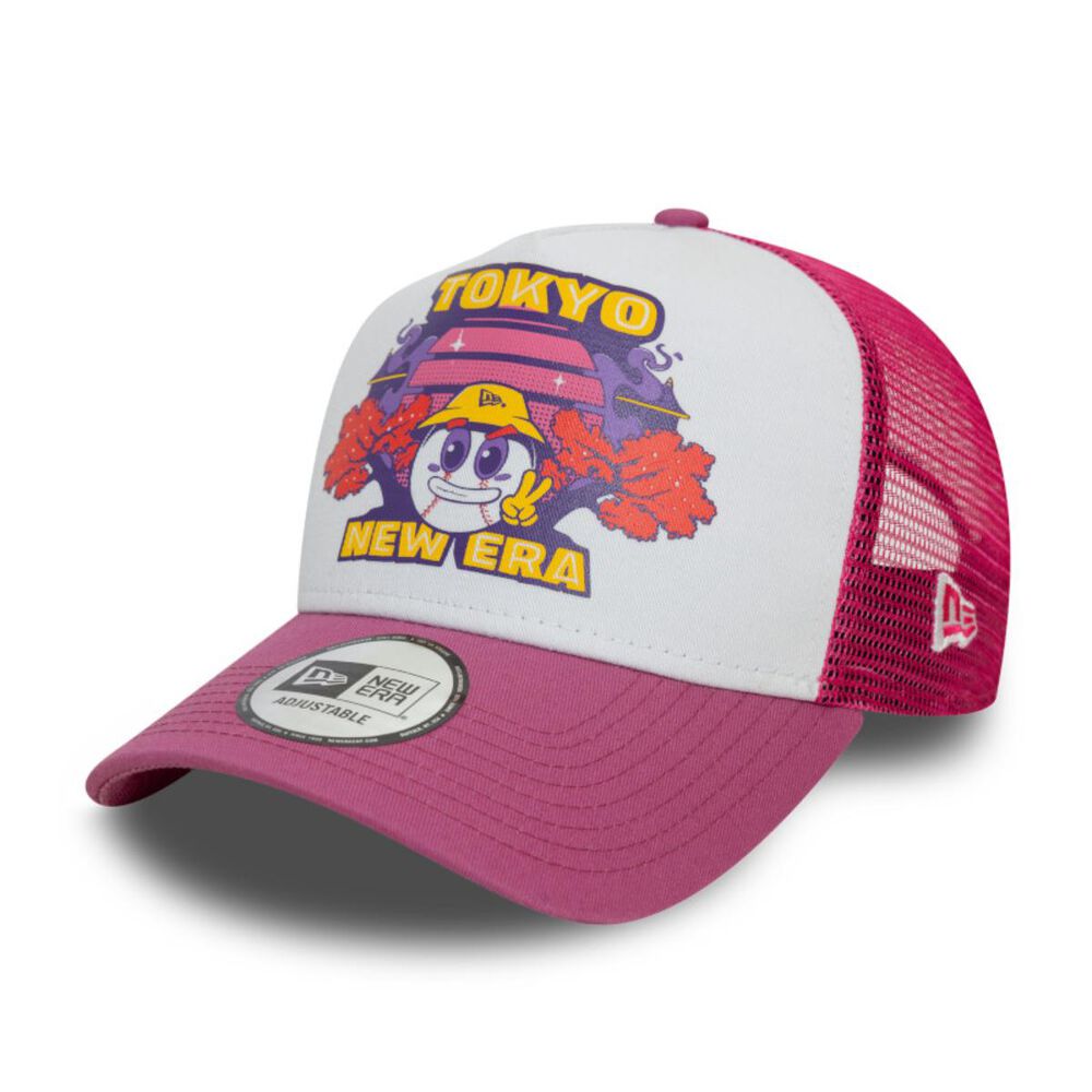 Gorra 9forty Af New Era City Graphic Med Pink image number 0.0