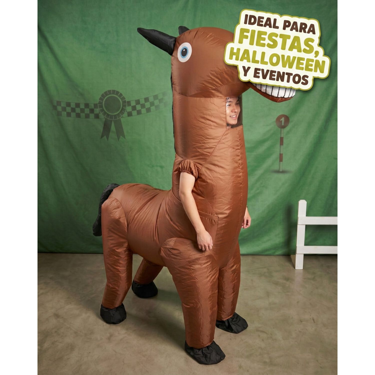 Disfraz Inflable Caballo Adulto image number 5.0
