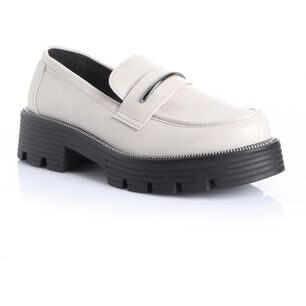 Mocas&iacute;n Mujer Via Uno Beige