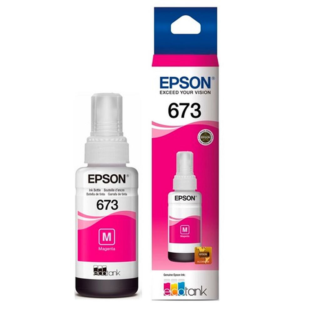 Botella 673 / T673320 Magenta Epson image number 0.0