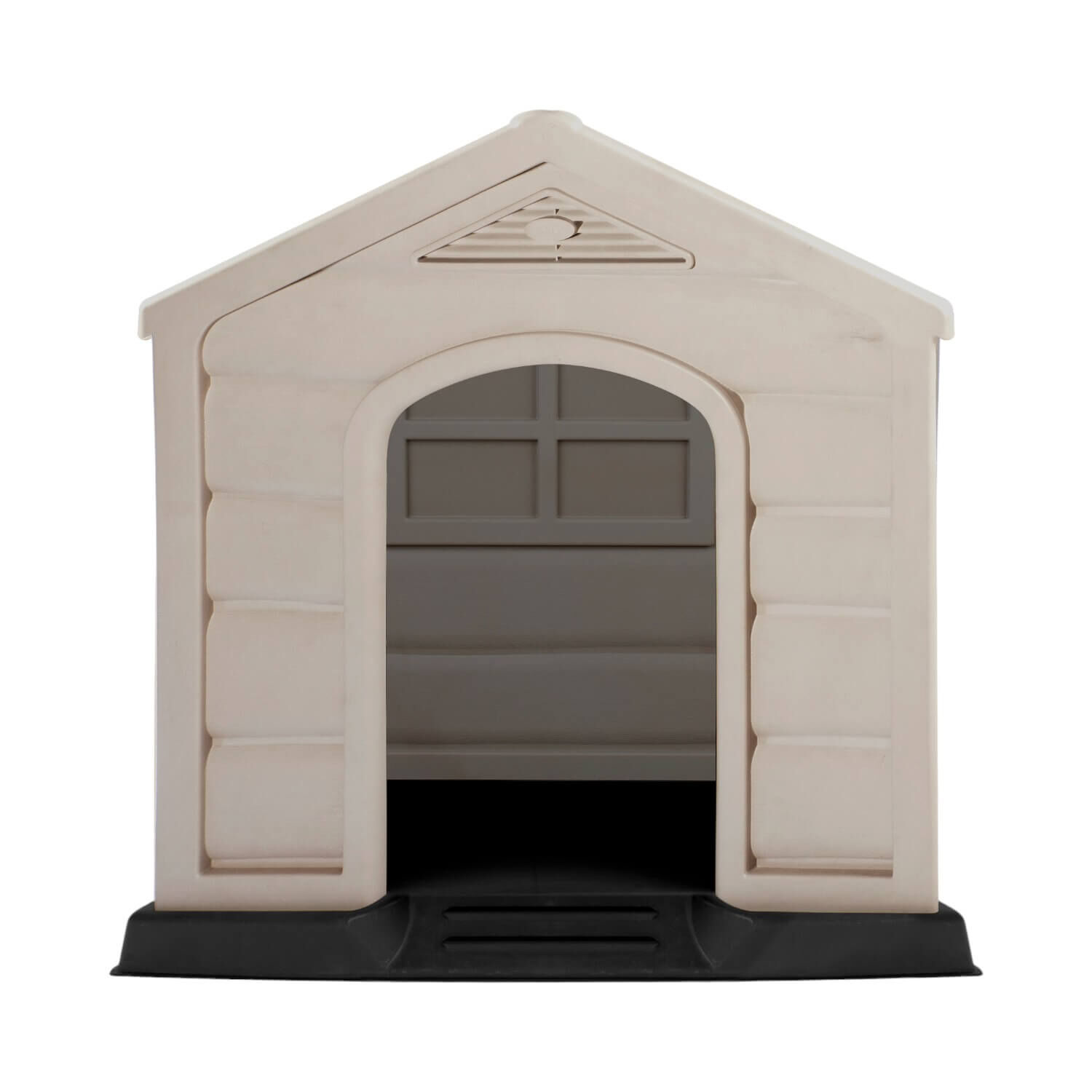 Casa Para Perro Techo Rojo Tama&ntilde;o Grande 92x90x89 Cm Rimax image number 0.0