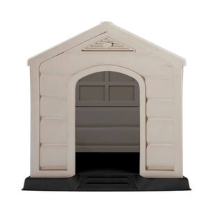 Casa Para Perro Techo Rojo Tama&ntilde;o Grande 92x90x89 Cm Rimax