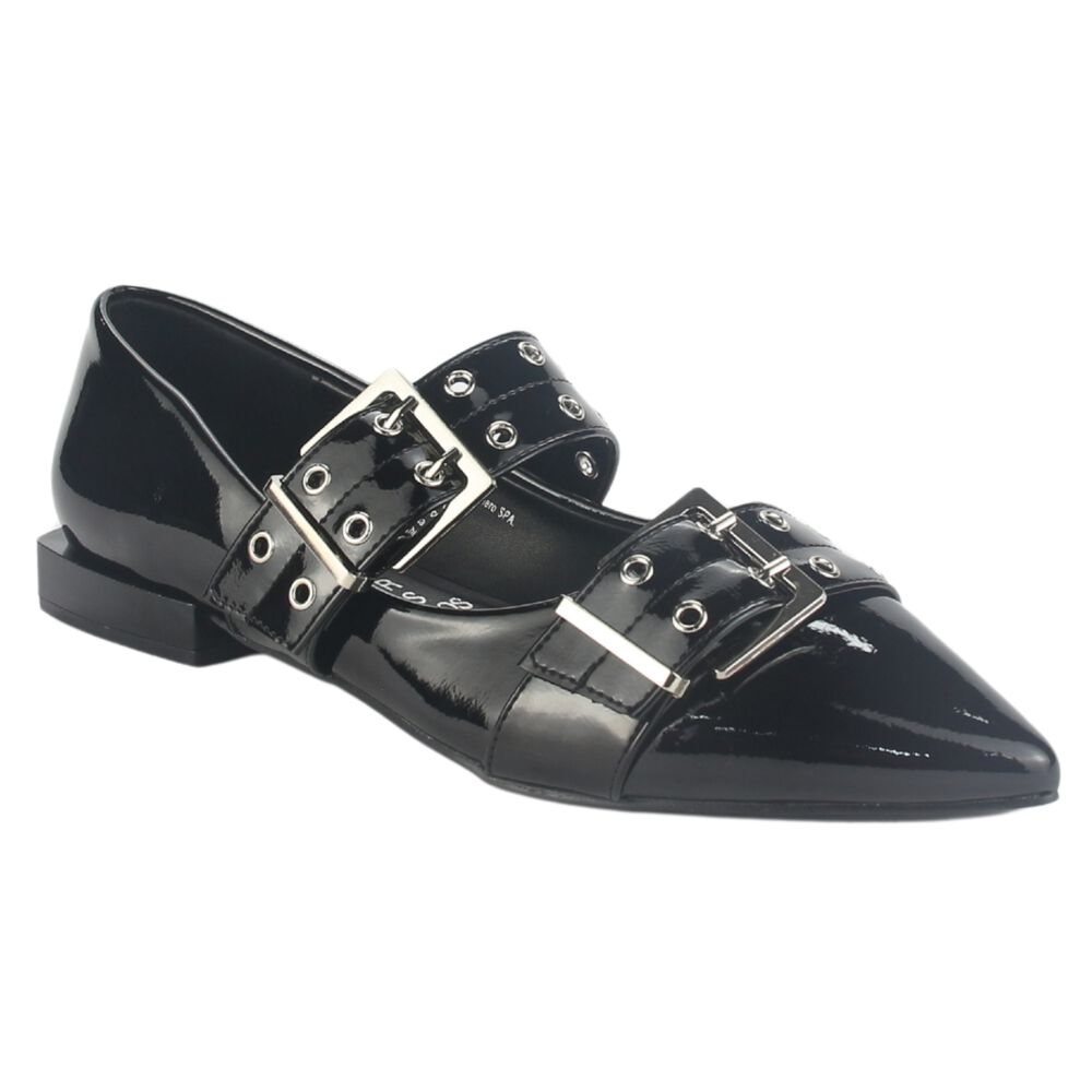 Ballerina Chalada Mujer Slik-2 Negro Casual image number 10.0