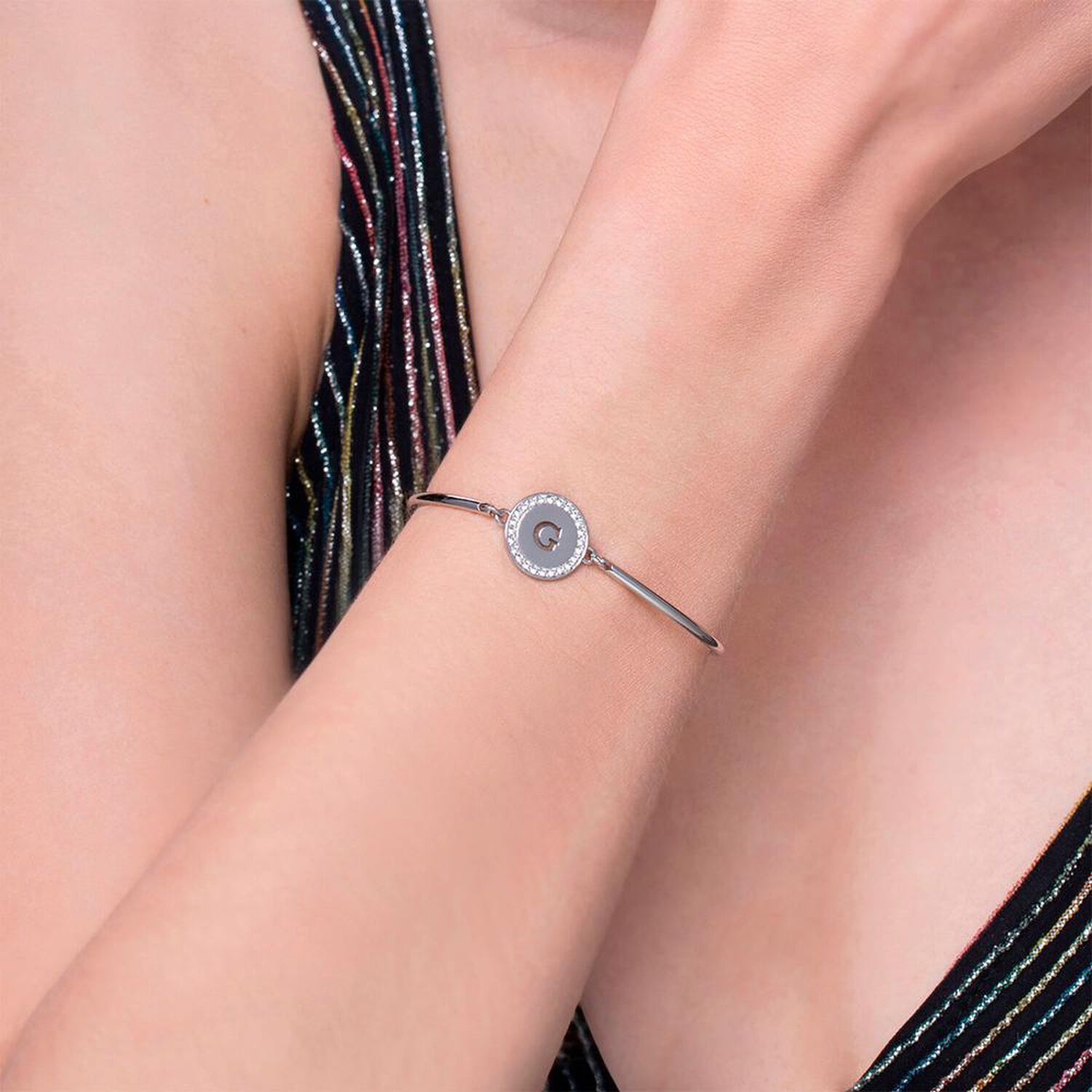 Pulsera Brosway Chakra Plateada Bhk130 image number 1.0