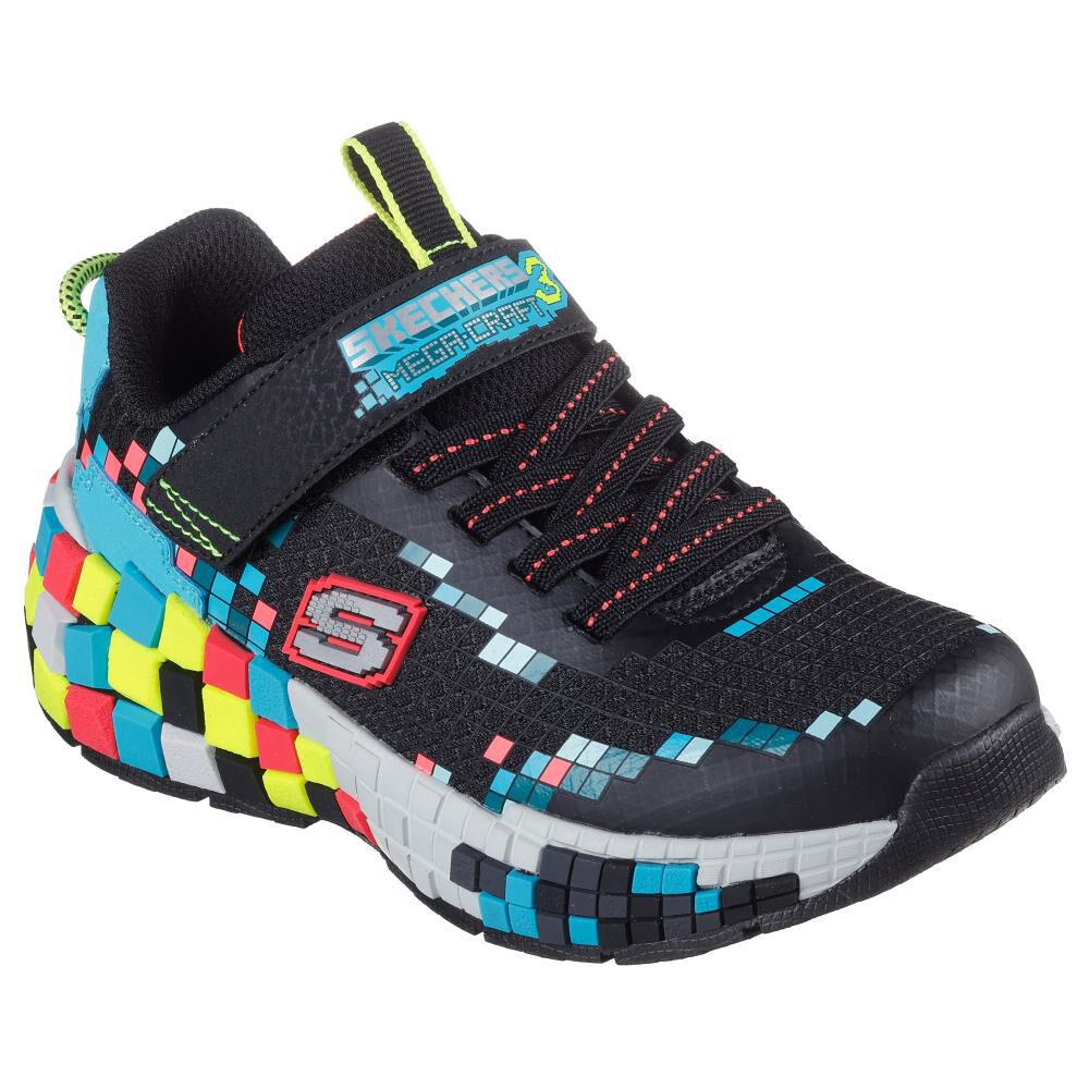 Zapatilla Infantil Niño Skechers Mega-craft 3.0 Bkmt image number 3.0