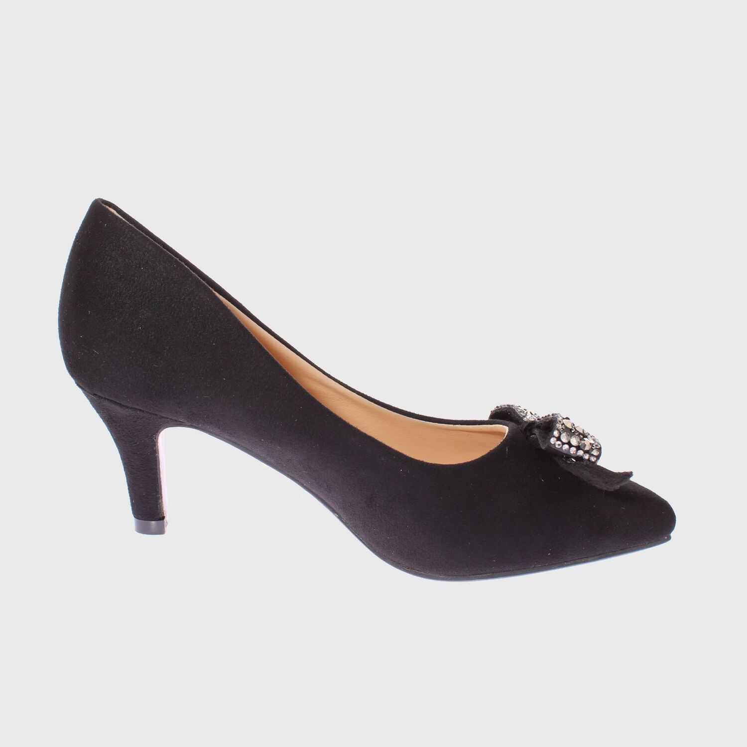 Zapato Taco Negro Cellina Art. 51992black image number 3.0