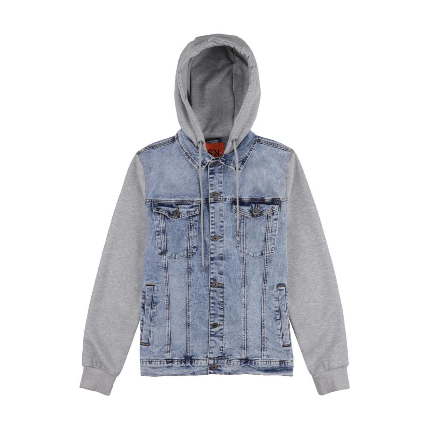 Chaqueta Denim Slim Manga Larga Hombre Skuad image number 0.0