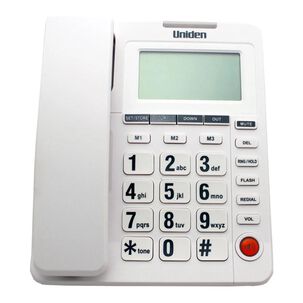 Telefono Sobremesa Altavoz Unidireccional Blanco 7408