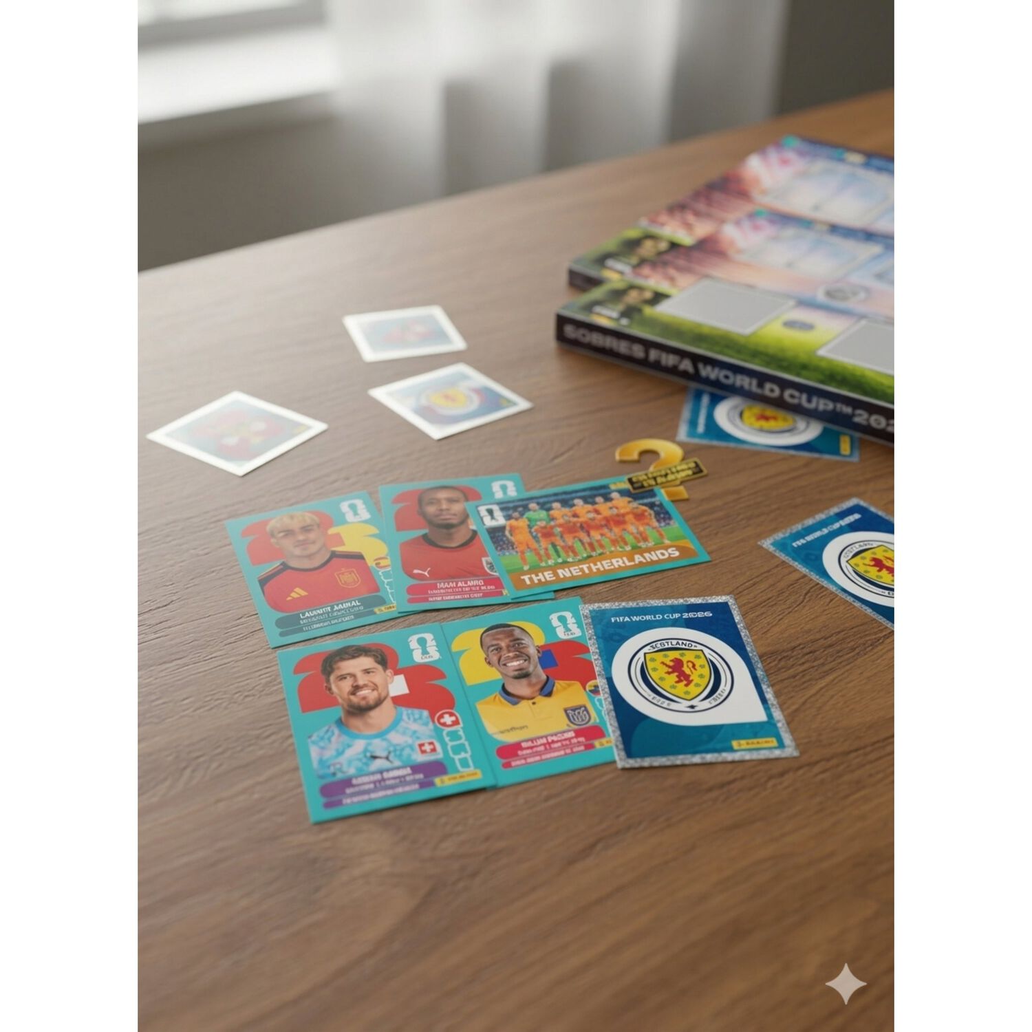 Pack &Aacute;lbum Fifa 2026 + 5 Sobres (35 L&aacute;minas) image number 3.0