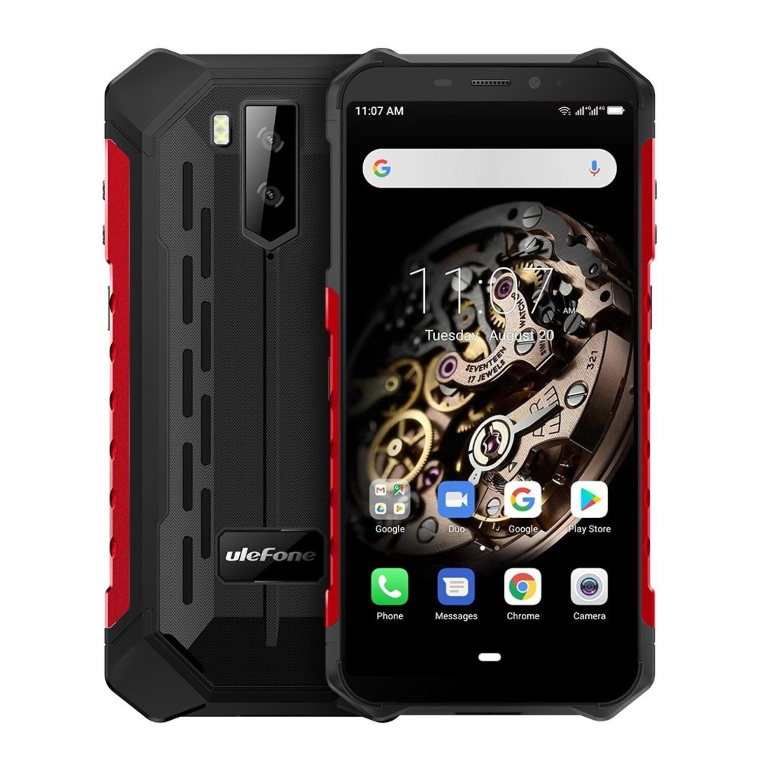 Celular Rugged Ulefone Armor X5 Pro Resistente A Golpes, Polvo, Humedad Y Agua / Audio Jack, Bot&oacute;n Ptt, Desbloqueo Facial, Nfc image number 0.0