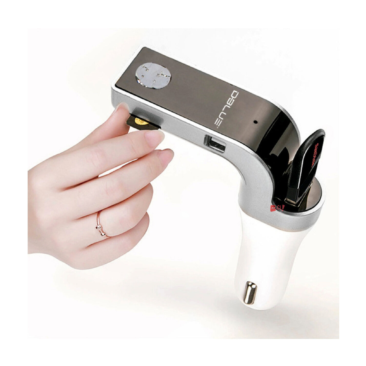 Transmisor Fm Auto Aux Y Usb Con Martillo - Ps image number 1.0