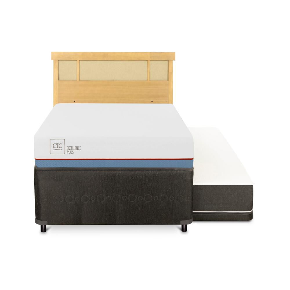 Cama Nido Cic Divan / 1.5 Plazas / Base Funcional + Respaldo image number 0.0