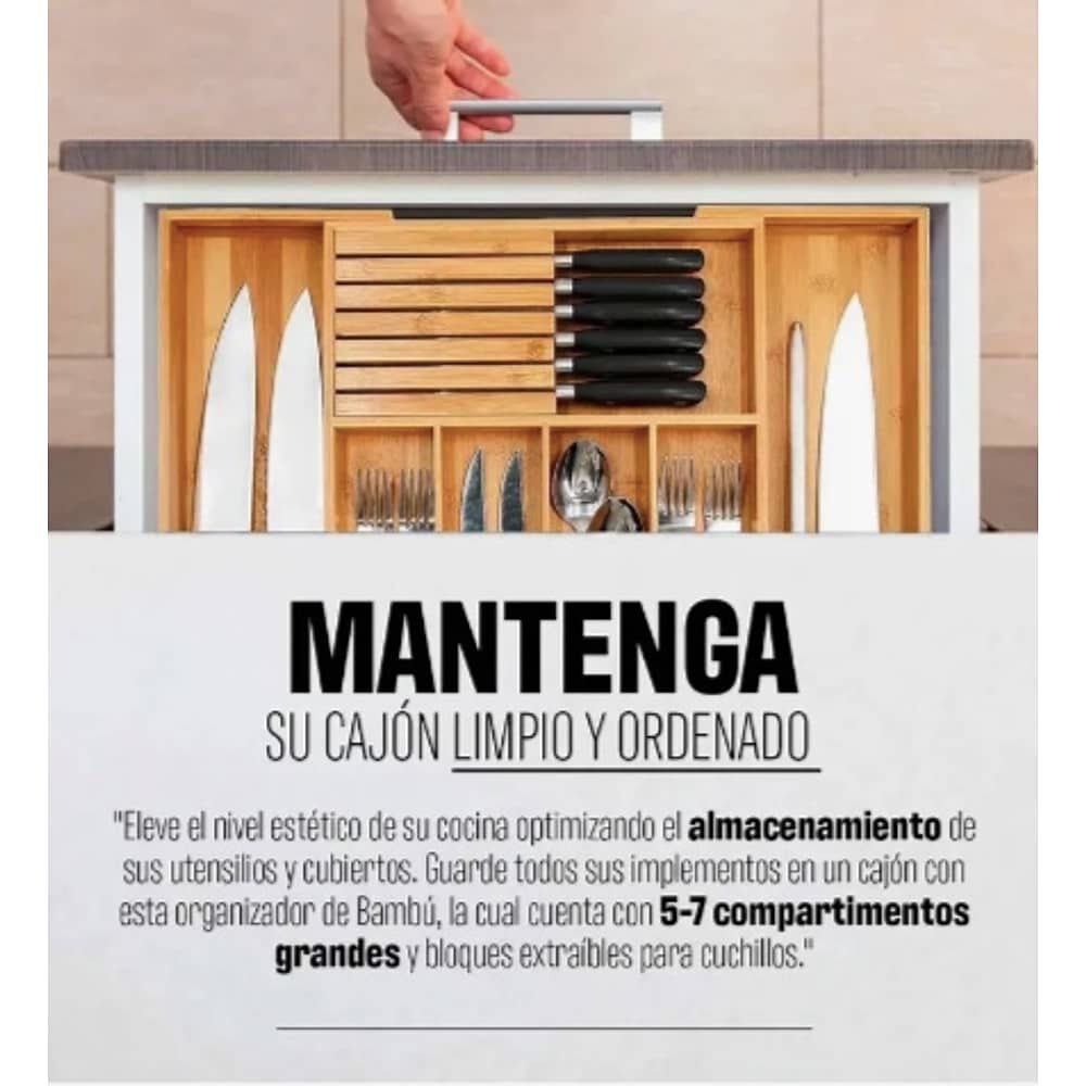 Organizador De Cubiertos Bamb&uacute; image number 3.0