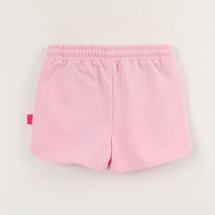 Short Ni&ntilde;a Rosado Logo Paw Patrol