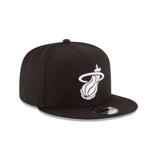 Gorra Miami Heat Nba 9fifty Black And White New Era