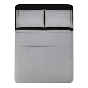 Juego De Sábanas Belle Noite Bicolor / 2 Plazas