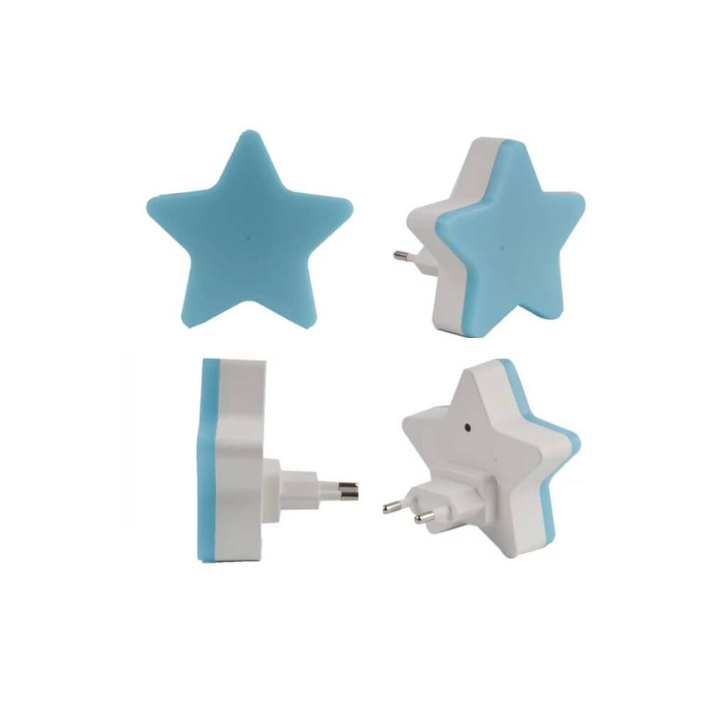 Lampara De Noche Espanta Cuco Luz Led Forma Estrella Niños image number 12.0