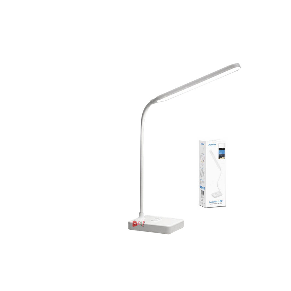 Lámpara De Escritorio Flexible Portátil Con Puerto Usb - Ps image number 3.0