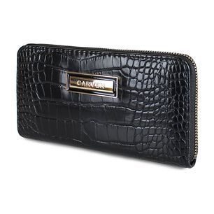 Billetera Mujer Sofia Negra Carven Paris