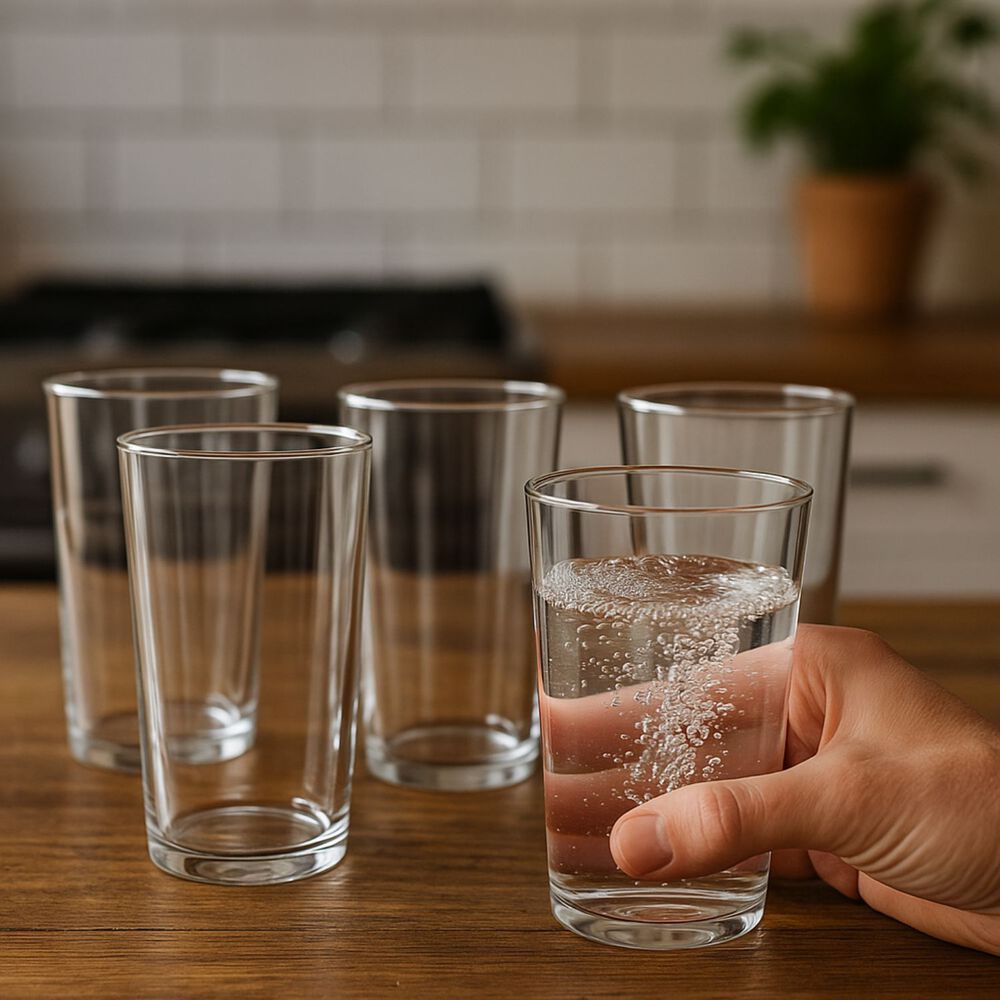 Set 24 Vasos Altos Montecarlo Tragos Bebidas Allegra 340ml image number 4.0